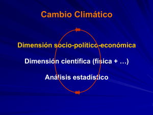 Cambio Climático I - Departamento de Ciencias de la Atmósfera