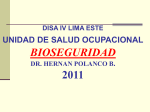 Bioseguridad - (DISA) IV Lima Este