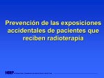 Casos de exposiciones accidentales graves en radioterapia.