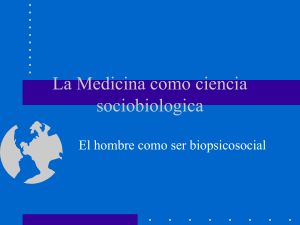 La Medicina como ciencia sociobiologica