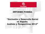 Informe FOESSA 2012 - UPA Cristo