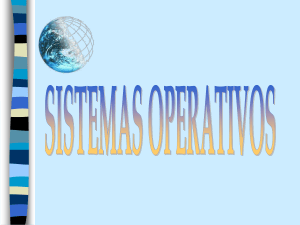 Un Sistema Operativo es un programa que actúa como