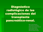 Diagnóstico radiológico de las complicaciones del transplante