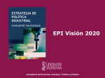EPI Visión 2020 - Conselleria de Hacienda y Modelo Económico