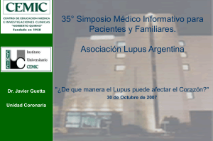 Presentación de PowerPoint - Asociación Lupus Argentina