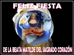 Diapositiva 1 - Pensamientos de la Madre Matilde