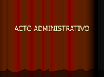 ACTO ADMINISTRATIVO