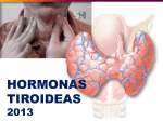 HORMONAS TIROIDEAS