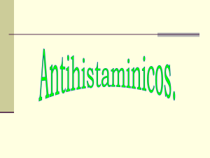 Antagonistas de los receptores H1