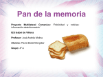 Pan de la memoria por Paula Barres