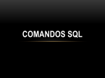 Comandos SQL Archivo