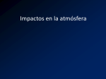 Tema 7 Impactos en la atmósfera