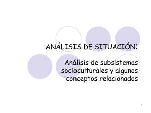 Power Point 3: Identificación de subsistemas culturales