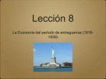 Lección 8: economía entreguerras