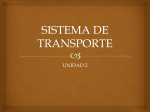SISTEMA DE TRANSPORTE