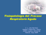 Fisiopatología del Fracaso Ventilatorio Agudo