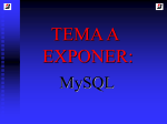 MySQL - Grid Morelos