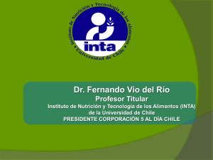 Presentación de PowerPoint - Instituto de Salud Pública