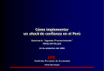 Presentación de PowerPoint - Instituto Peruano de Economía