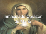 El Corazón Inmaculado de la Santísima Virgen María. San Lucas 2