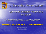 Autoexploración mamaria - Universidad Veracruzana