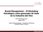 Brand Management – El Marketing Estratégico como generador de