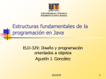 Estructuras fundamentales de la programación en Java