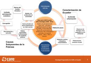 Diapositiva 1 - CARE Ecuador
