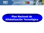 Plan Nacional de Alfabetización Tecnológica