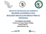 Biología Molecular Básica para el Patólogo