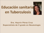 Educación sanitaria en Tuberculosis