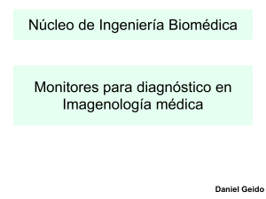 Clase nib monitores2010 - Nucleo de Ingenieria Biomedica