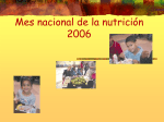 NATIONAL NUTRITION MONTH 2004