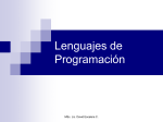 3. Lenguajes de programacion