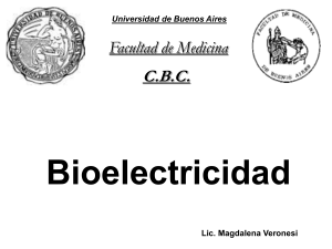 Bioelectricidad - Fisica CBC UBA