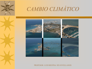cambio climático