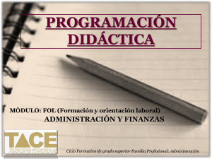 UD Administración y finanzas