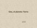 Gea, el planeta Tierra