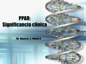 PPAR: Significancia clínica