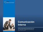 Comunicación Interna - Area Comunicacional