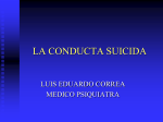 Conducta suicida