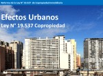 Efectos Urbanos de la Copropiedad Inmobiliaria