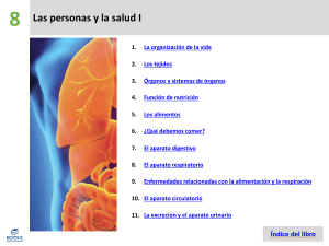 Las personas y la salud I 1. La organización de la