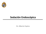 Sedación Endoscópica