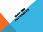 numeros naturales - Sala TecnoInformatica