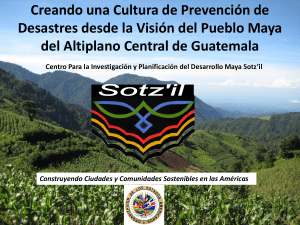 Fortalecer la organizaci&oacute;n comunitaria tradicional