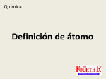 definición de átomo