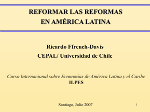 Ricardo Ffrench-Davis - Reformar las reformas en América