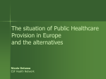 políticas de salud en europa