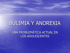 bulimia y anorexia
